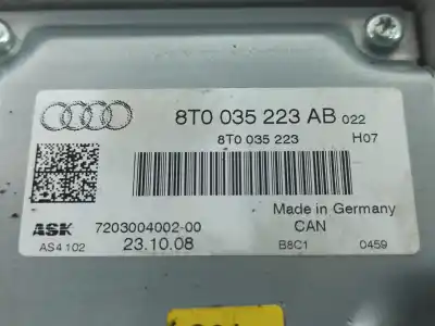Pezzo di ricambio per auto di seconda mano amplificatore audio per audi a4 b8 avant (8k5) 2.0 tdi riferimenti oem iam 8t0035223ab  
