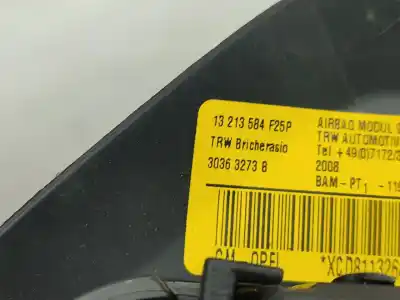 Pezzo di ricambio per auto di seconda mano air bag anteriore sinistro per opel corsa d (s07) 1.3 cdti (l08 l68) riferimenti oem iam 13213584f25p  