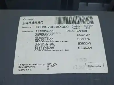 Peça sobressalente para automóvel em segunda mão moldagem por bmw 1 (e81) gasóleo 2010 3p referências oem iam   