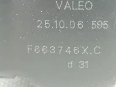 Peça sobressalente para automóvel em segunda mão motor de sofagem por citroen c2 (jm_) 1.4 hdi referências oem iam f663746xc  