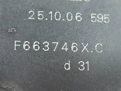 Peça sobressalente para automóvel em segunda mão motor de sofagem por citroen c2 (jm_) 1.4 hdi referências oem iam f663746xc  