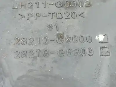 Pezzo di ricambio per auto di seconda mano tubi aria condizionata per kia picanto (ja) 1.0 cat riferimenti oem iam lh212g6001 lh211g6002  