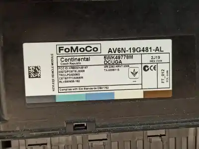 Tweedehands auto-onderdeel ecu motorcontroller voor ford focus iii 1.6 tdci oem iam-referenties 5wk49778m  
