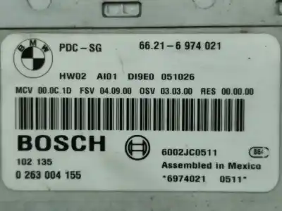 Second-hand car spare part parking sensor for bmw 3 touring (e91) 325 d oem iam references 6974021  