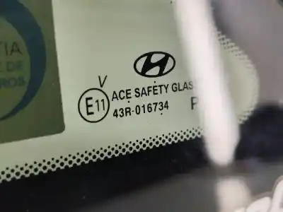Автозапчастина б/у скло двері задне ліво для hyundai i30 fastback (pde, pden) 1.6 crdi посилання на oem iam 43r016734  