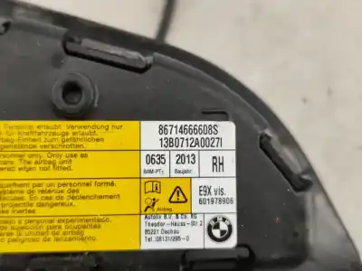 Second-hand car spare part front left air bag for bmw 3 (e90) 320 d oem iam references 86714666608s  