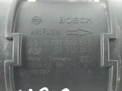 Piesă de schimb auto la mâna a doua debitmetru pentru opel vectra c gts (z02) 1.9 cdti (f68) referințe oem iam 0281002618  