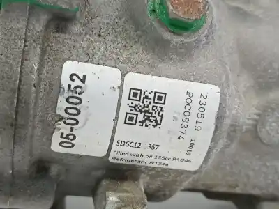 Автозапчасти б/у компрессор кондиционера воздуха за peugeot 208 caixa (cr_) 1.6 hdi 92 ссылки oem iam sd6c121367  