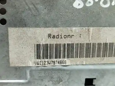 Second-hand car spare part audio system / radio cd for volkswagen passat variant (3b5) 1.9 tdi oem iam references 1j0035186b  