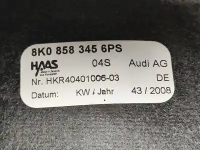 Pezzo di ricambio per auto di seconda mano plastica per audi a4 b8 avant (8k5) 2.0 tdi riferimenti oem iam 8k0953516c  