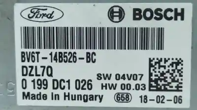 Second-hand car spare part ecu engine control for ford focus turn. 1.0 ecoboost cat oem iam references bv6t14b526bc  