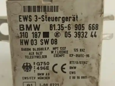 Second-hand car spare part ecu engine control for bmw 5 (e39) 520 d oem iam references 61356905668  