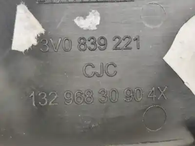 Автозапчастина б/у ліва задня внутрішня ручка для skoda superb iii hatchback (3v3) 2.0 tdi gasóleo 2017 4p посилання на oem iam 3v0837221  