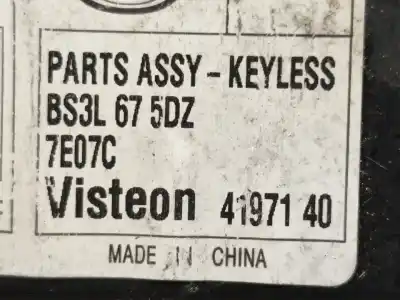 Second-hand car spare part ecu engine control for mazda 3 (bk) 1.6 (bk14) oem iam references bs3l675dz  