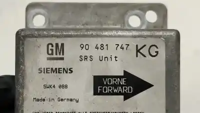 Автозапчасти б/у блок управления подушками безопасности за opel corsa b (s93) 1.2 i (f08 f68 m68) ссылки oem iam 90481747   Автозапчасти б/у блок управления подушками безопасности за opel corsa b (s93) 1.2 i (f08 f68 m68) ссылки oem iam 90481747