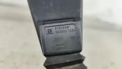 Second-hand car spare part left front seat belt buckle for opel corsa b (s93) 1.2 i 16v (f08 f68 m68) oem iam references 90535981  