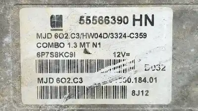 Second-hand car spare part ecu engine control for opel combo tour 1.3 cdti 16v oem iam references 55566390hn  