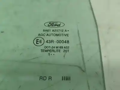 Автозапчастина б/у скло двері задній правий для ford fiesta vi (cb1, ccn) 1.25 посилання на oem iam 8a61a25712a  