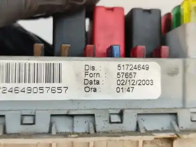 Second-hand car spare part fuse box unit for lancia ypsilon (843_) 1.2 (843.axa1a) oem iam references 51724649  