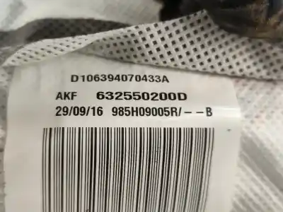 Автозапчасти б/у подушка безопасности передняя правая за renault talisman grandtour (kp_) 1.6 dci 130 ссылки oem iam 632550200d  