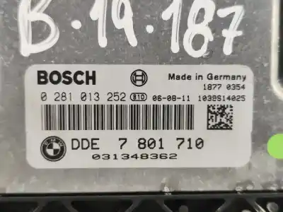 Second-hand car spare part ecu engine control for bmw 1 (e87) 118 d oem iam references 7801710  