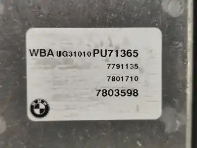 Second-hand car spare part ecu engine control for bmw 1 (e87) 118 d oem iam references 7801710  