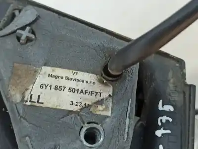 Second-hand car spare part right rearview mirror for skoda fabia i combi (6y5) 1.4 16v oem iam references 6y1857502  