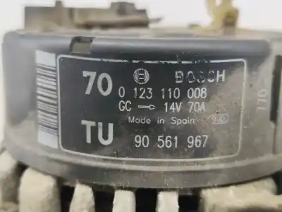 Автозапчастина б/у генератор для opel corsa b (s93) 1.0 i 12v (f08. f68. m68) посилання на oem iam 0123110008   Автозапчастина б/у генератор для opel corsa b (s93) 1.0 i 12v (f08. f68. m68) посилання на oem iam 0123110008