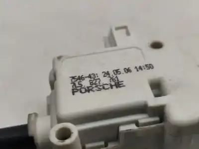 Peça sobressalente para automóvel em segunda mão fechadura do mala por porsche cayenne (typ 9pa) 3.2 v6 cat referências oem iam 7l5827761  