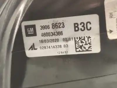 Second-hand car spare part front right headlight for opel corsa e (x15) 1.4 (08 68) oem iam references 39068623  