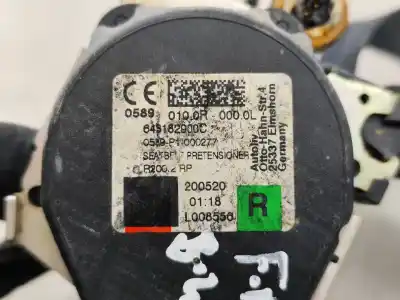 Автозапчастина б/у передній правий ремін безпеки для renault captur ii (hf_) tce 100 (hfmt) посилання на oem iam 643182900c  