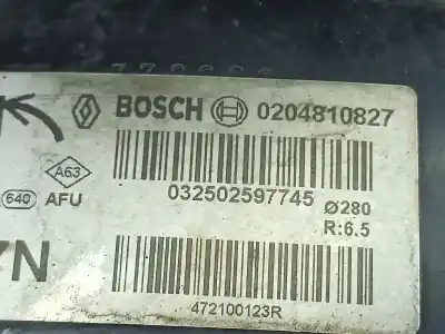 Автозапчастина б/у гальмівний серво для renault kangoo express (fw0/1_) 1.5 dci k9ka800 посилання на oem iam 0204810827   Автозапчастина б/у гальмівний серво для renault kangoo express (fw0/1_) 1.5 dci k9ka800 посилання на oem iam 0204810827