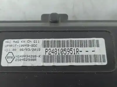 Автозапчастина б/у панель інструментів для renault kangoo express (fw0/1_) 1.5 dci k9ka800 посилання на oem iam 248105951r   Автозапчастина б/у панель інструментів для renault kangoo express (fw0/1_) 1.5 dci k9ka800 посилання на oem iam 248105951r