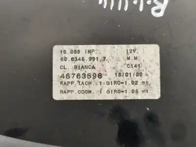 Peça sobressalente para automóvel em segunda mão quadrante por fiat marea weekend (185_) 1.2 16v referências oem iam 46763596  