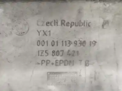 Pezzo di ricambio per auto di seconda mano paraurti posteriore per skoda octavia ii (1z3) 2.0 tdi 16v riferimenti oem iam 1z5807421  