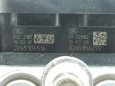 Peça sobressalente para automóvel em segunda mão abs por opel corsa e (x15) 1.4 turbo (08, 68) referências oem iam 2265106516  