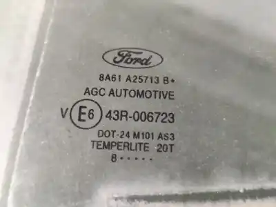 Автозапчастина б/у скло двері задне ліво для ford fiesta vi (cb1, ccn) 1.4 tdci посилання на oem iam   