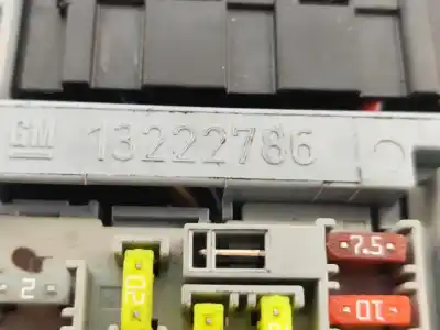 Автозапчастина б/у реле/запоперівник для opel zafira tourer c (p12) 2.0 cdti (75) посилання на oem iam 13222786  