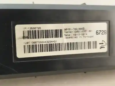 Автозапчасти б/у блок управления двигателем за opel zafira tourer c (p12) 2.0 cdti (75) ссылки oem iam   