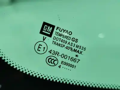 Second-hand car spare part rear left door window glass for opel zafira tourer c (p12) 2.0 cdti (75) oem iam references   