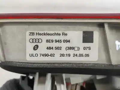 Автозапчастина б/у правий ліхтар в дверях для audi a4 b7 avant (8ed) 2.0 tdi 16v посилання на oem iam 8e9945094  