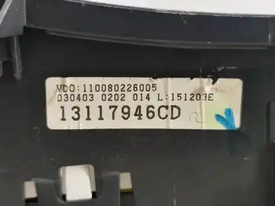 Pezzo di ricambio per auto di seconda mano pannello degli strumenti per opel corsa c (x01) 1.2 (f08, f68) riferimenti oem iam 88311302   Pezzo di ricambio per auto di seconda mano pannello degli strumenti per opel corsa c (x01) 1.2 (f08, f68) riferimenti oem iam 88311302