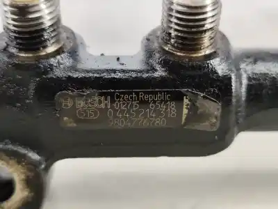 Автозапчасти б/у рампа инжектора за citroen jumpy iii furgoneta (v_) 1.6 bluehdi 115 ссылки oem iam 0445214318  