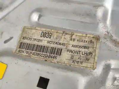 Second-hand car spare part driver left window regulator for kia cerato (ld) 1.5 crdi oem iam references 824702f020  