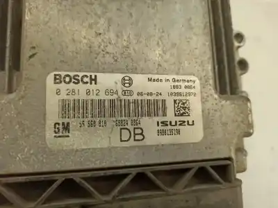 Автозапчасти б/у блок управления двигателем за opel astra h caravan (l35) 1.7 cdti (l35) gasóleo 2005 5p ссылки oem iam 0281012694  