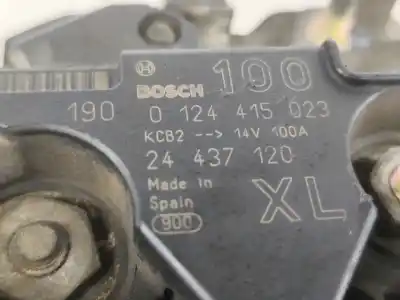 Second-hand car spare part alternator for opel corsa c (x01) 1.2 (f08, f68) oem iam references 24437120  