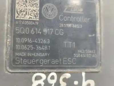 Pezzo di ricambio per auto di seconda mano abs per seat leon (5f1) 1.4 16v tsi act riferimenti oem iam 5q0614517cg  