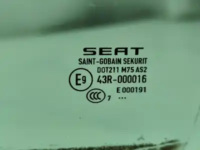 Автозапчасти б/у стекло левой передней двери за seat leon (5f1) 1.4 16v tsi act ссылки oem iam 43r000016  