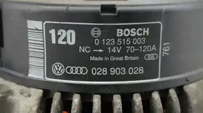 Second-hand car spare part alternator for audi a4 b5 avant (8d5) 1.9 tdi oem iam references 0123515003  