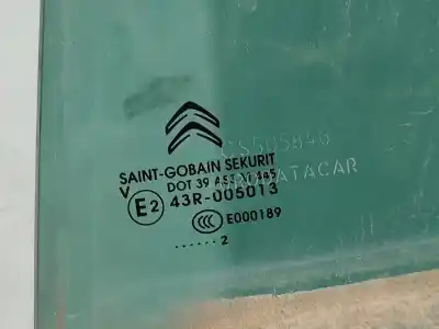 Автозапчастина б/у скло двері задне ліво для citroen ds5 (kf_) 1.6 hdi 110 gasóleo 2012 5p посилання на oem iam 43r005013  